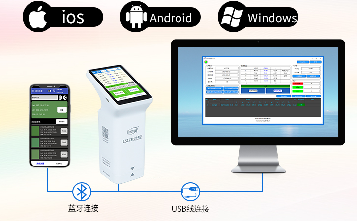 LS173B支持手機APP或PC軟件操作